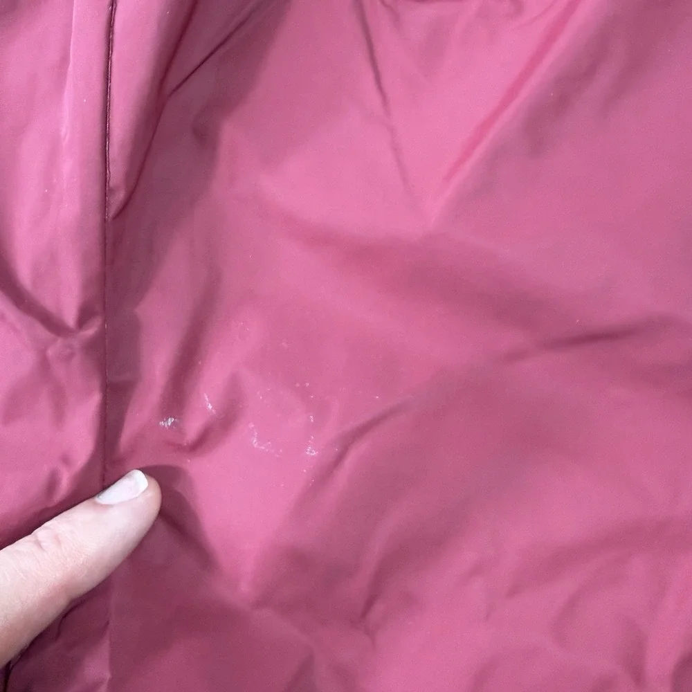 Vintage 90's LL Bean PVC Suit Red Rain Boat Jacket Hooded Coat Pant Mens Medium‎